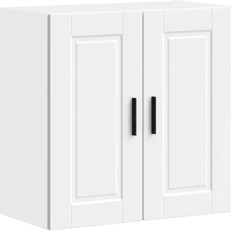 vidaXL Küchen-Hängeschrank Porto Weiß Holzwerkstoff 854057 – Bild 1