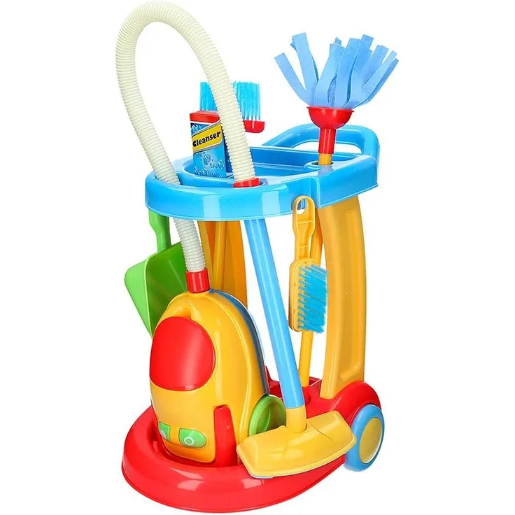 PlayGo – Kinderwagen Reinigung & Staubsauger Elektro Reinigungswagen
