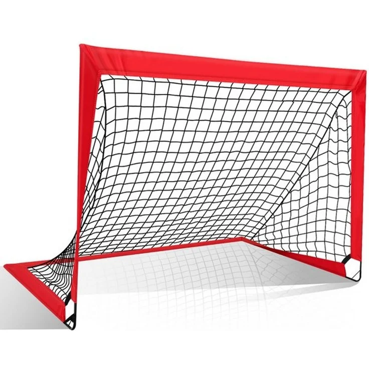Clanmacy Fußballtor Fußballtor Schneller Aufbau klappbar 120x90x90cm 1er-Set – Bild 4
