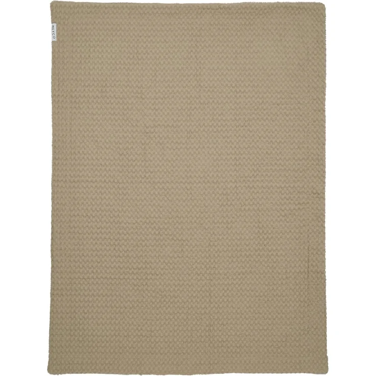 Meyco Waffel Teddy Wiegen-Decke - 75 x 100 cm - Ta – Bild 2