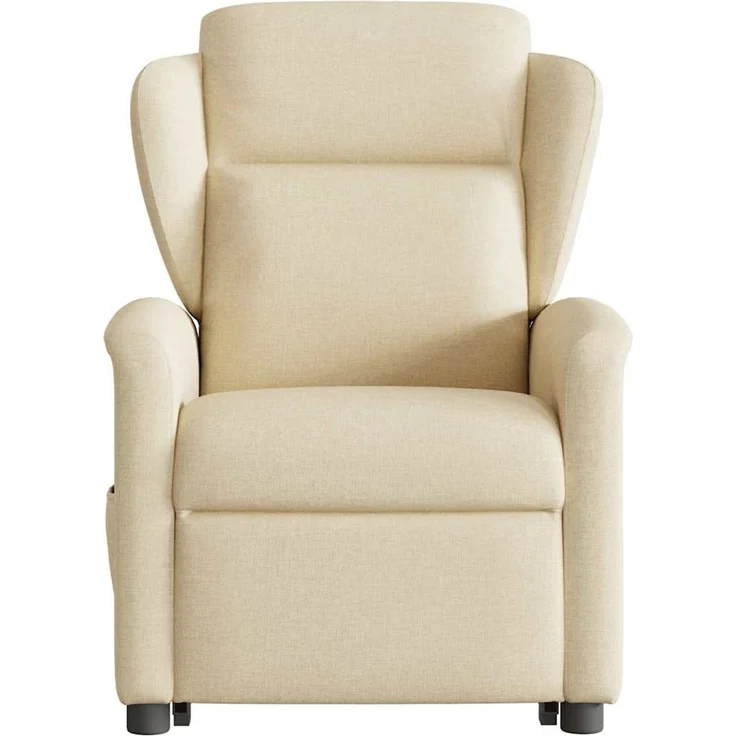 vidaXL Elektrischer Massagesessel mit Aufstehhilfe Creme Stoff 3303172 – Bild 4