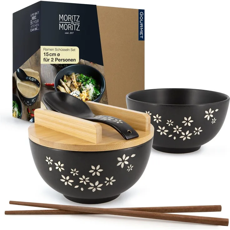Moritz & Moritz 2x Ramen mit Blumen