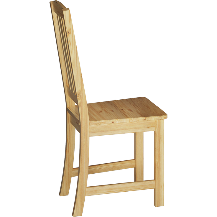 Vollholz-Essgruppe mit Tisch und 4 Stühle Kiefer Massivholz natur 90.70-51 B-Set 22 – Bild 9