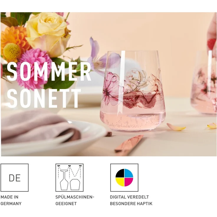 Ritzenhoff 3462002 Universalglas-Set #3, #4 SOMMERSONETT Ana Vasconcelos 2025 – Bild 7