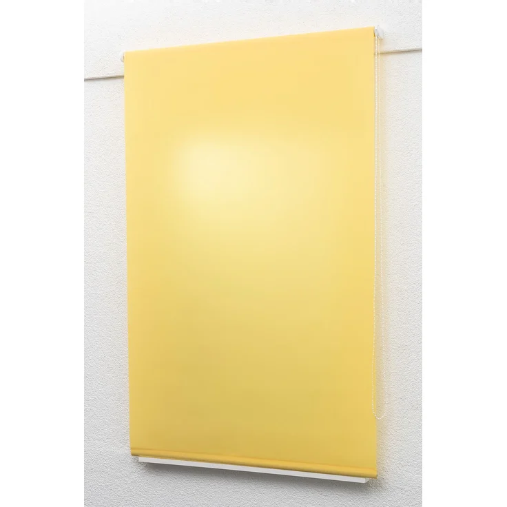 Lysel Outlet - Basisrollo Tageslicht Pastellgelb, (B x H) 92.50cm x 240cm in gelb/pastellgelb – Bild 6