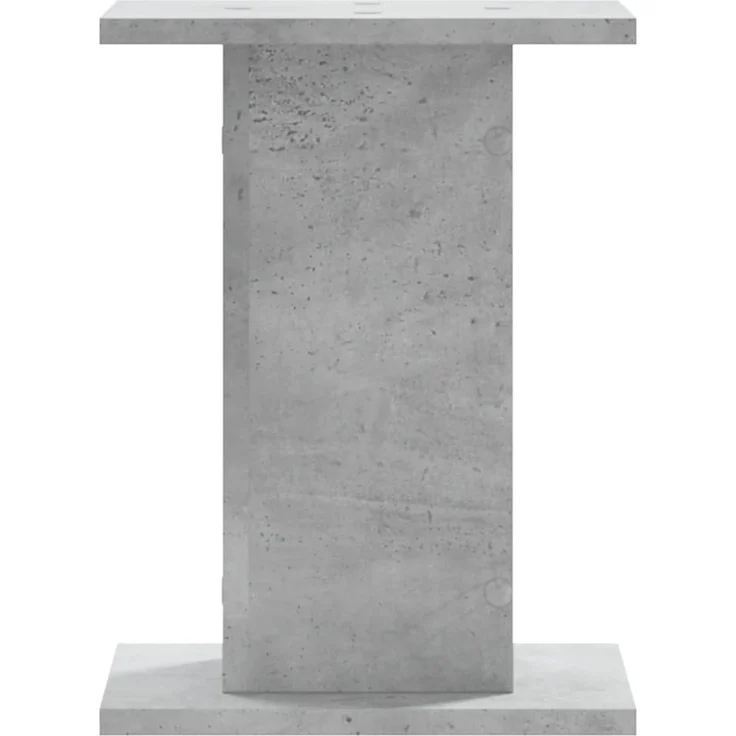 vidaXL Pflanzenständer 2 Stk. Betongrau 30x30x40 cm Holzwerkstoff 3307849 – Bild 5