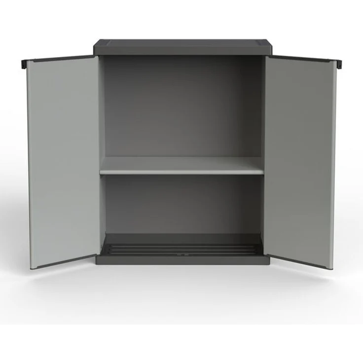 Kreher Mehrzweckschrank 'Armadio', modulares System aus Kunststoff für Keller, Garten, Garage – Bild 4