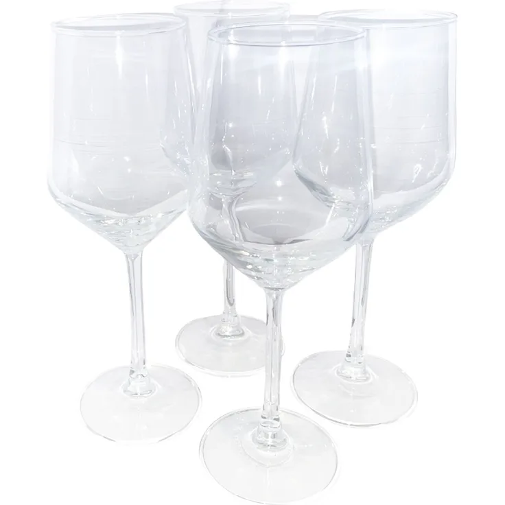 Rotweingläser ca. 51cl im 4er Set Weinglas 510ml klassisch inkl. Geschenkkarton