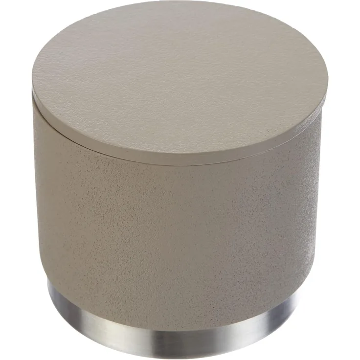 Blomus Ara Aufbewahrungsbox, Box, Aufbewahrungsbehälter, Polystone, Taupe, Ø 10 cm, 68866