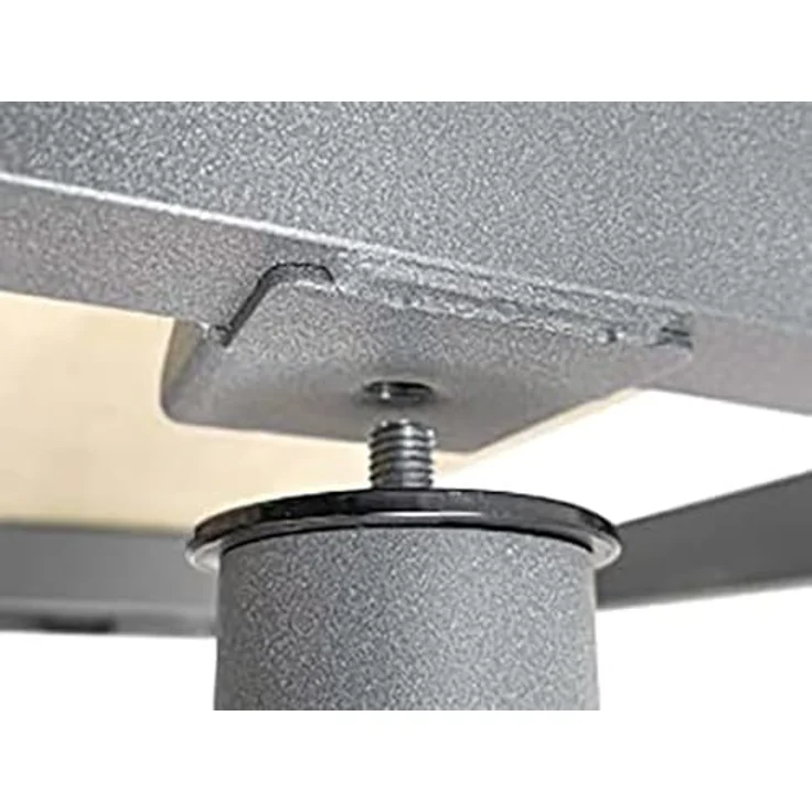 Homey Verstärkter Lattenrost mit Breiten Lamellen, geräuschhemmend, Struktur 40x30 mm, mit Schraubfüßen, stark und robust, 150x200 cm – Bild 5