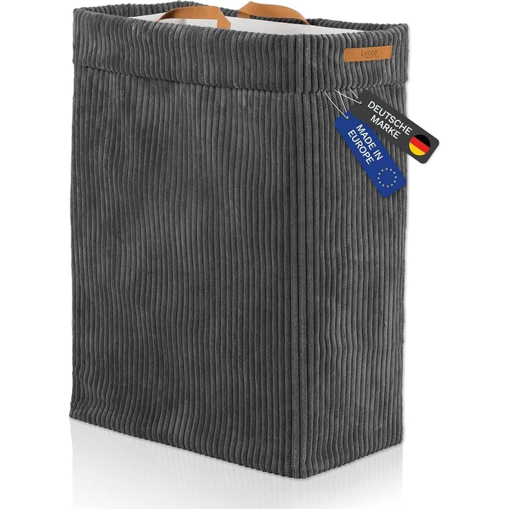 Lycce Wäschekorb Lycce Wäschekorb Cord – faltbar, waschbar & perfekt für Nischen