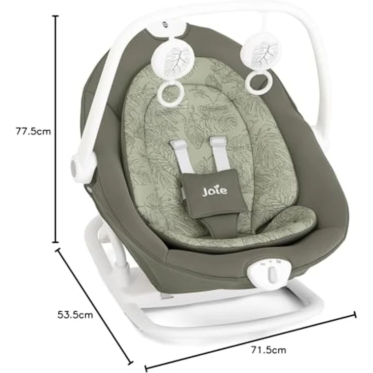 Joie sansa™ 2in1 Babywippe / Babyschaukel Palms – Bild 6