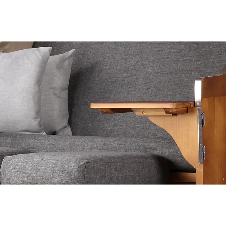 Strandkorb Komplettset - bene living - Schleswig Pinie - PE mokka - Modell 558 – Bild 4