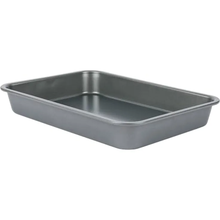Testrut Backform FORMELY, 36 x 23 cm, Grau, Stahlblech, (1-tlg), antihaftbeschichtet