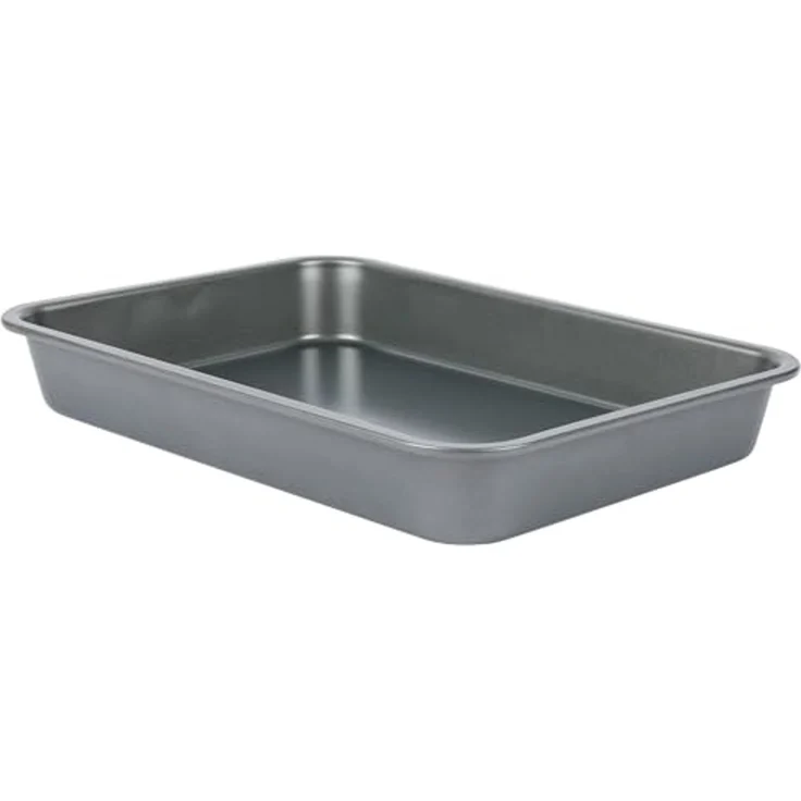 Testrut Backform FORMELY, 36 x 23 cm, Grau, Stahlblech, (1-tlg), antihaftbeschichtet – Bild 1