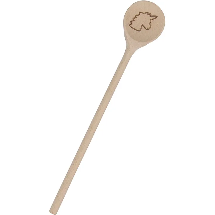 Städter Kochlöffel Einhorn Rund, Koch Löffel, Rührlöffel, Küchenlöffel, Küchenhelfer, Holz, 28 cm, 815179
