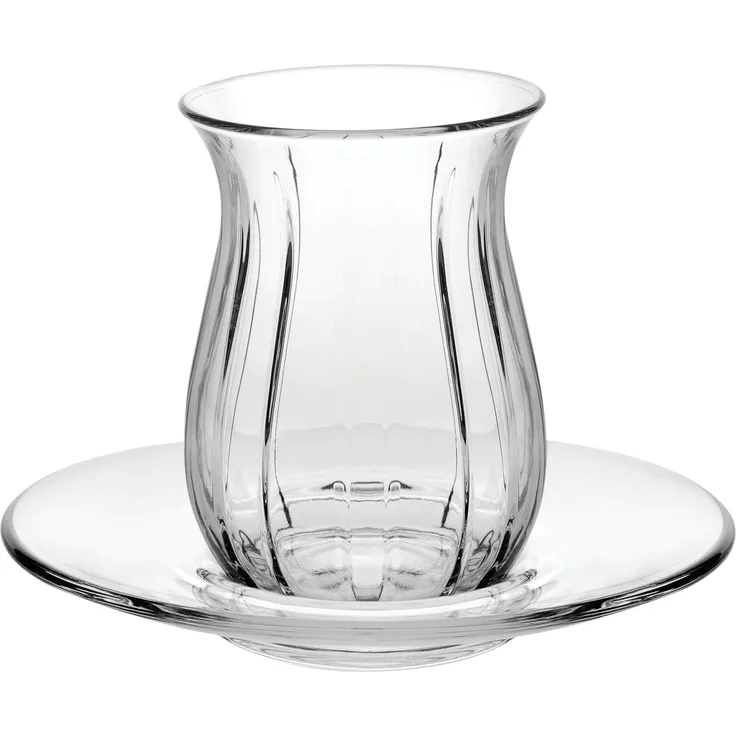 Pasabahce Teegläser Teeglas Set 12 teilig 138cc Spülmaschinengeeignet Cay Bardagi Set