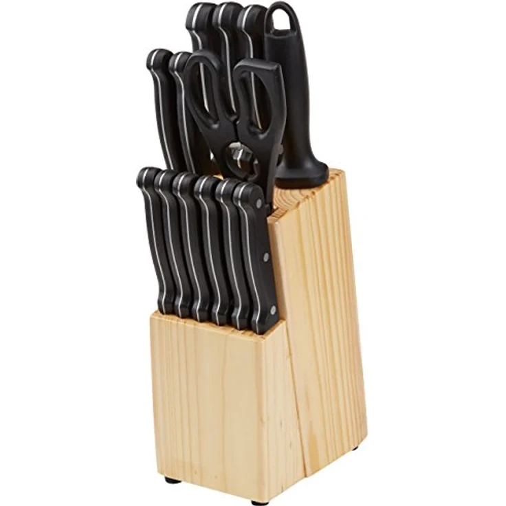 AmazonBasics Messerblock, 14-teiliges Set – Bild 5