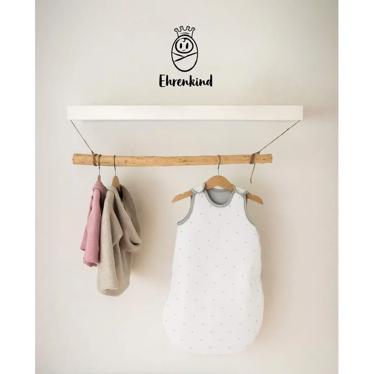 Ehrenkind® Baby Sommerschlafsack Rund | Bio-Baumwolle | Sommer Schlafsack Gr. 50/56 Jade Tropfen | Schlafsack Baby Schlafsack Kinder – Bild 7