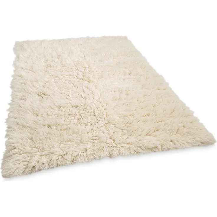 THEKO Wollteppich Flokos 2, rechteckig, Höhe: 70 mm, original griechischer Flokati, Hochflor, Uni-Farben, reine Wolle