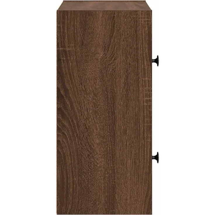vidaXL Bücherregal Braun Eichen-Optik 40x24x52 cm Holzwerkstoff 860361 – Bild 8