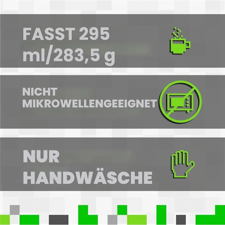 Paladone Minecraft Creeper Heat Change Mug Einzelbild 0 3 l Mehrfarbig Keramik Tasse Universal – Bild 4