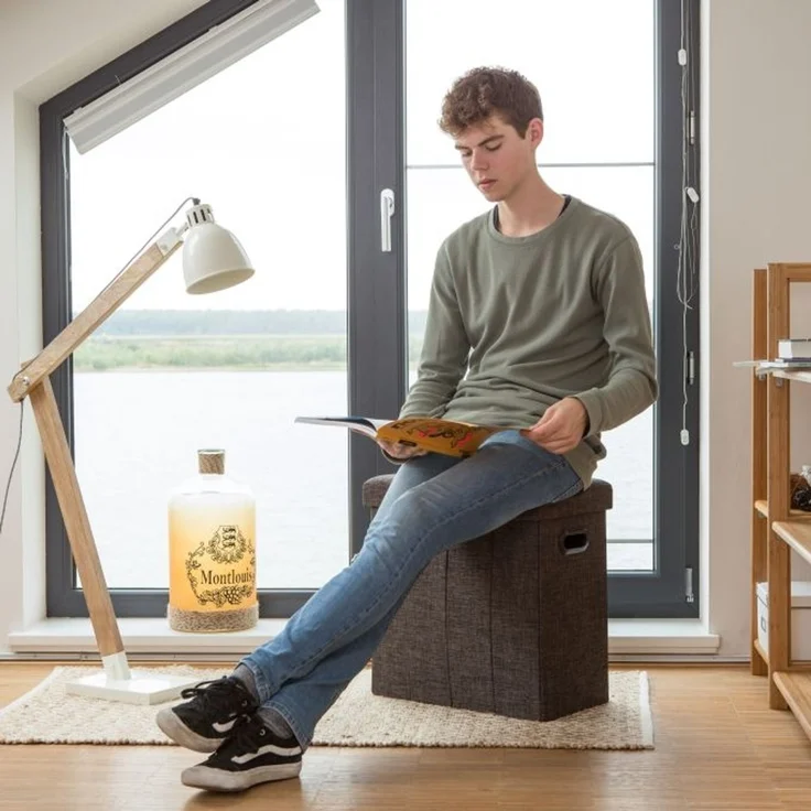 Relaxdays Faltbarer Sitzhocker – Bild 3