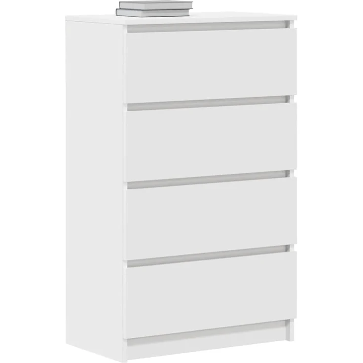 vidaXL Sideboard Weiß 60x35x98,5 cm Holzwerkstoff 800531 – Bild 3