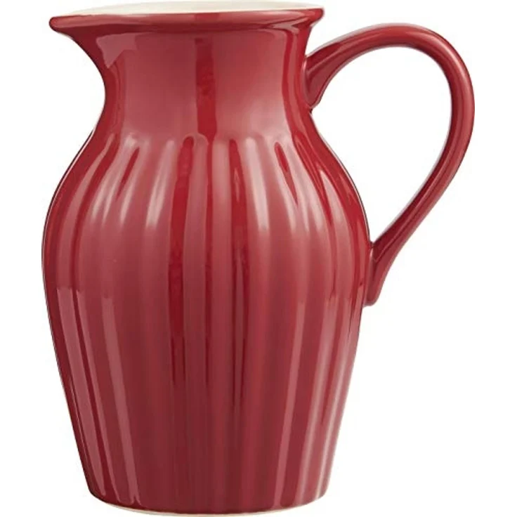 Ib Laursen Krug Mynte 1,7l Keramik Kanne Vase 2077- 33 - strawberry rot – Bild 1