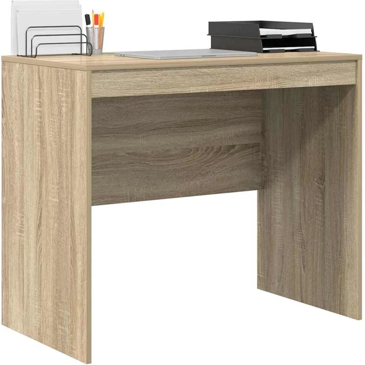 vidaXL Schreibtisch Sonoma-Eiche 90 x 50 x 76 cm 869436 – Bild 2