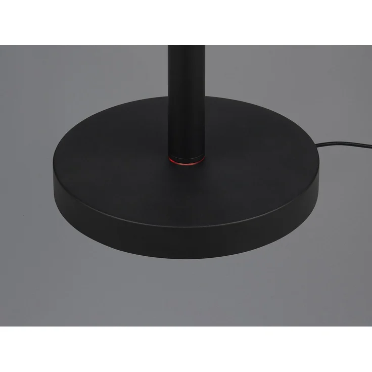 LED Akku Stehlampe GOMEZ dimmbar mit schwenkbarem Spot, Schwarz Höhe 130cm – Bild 8