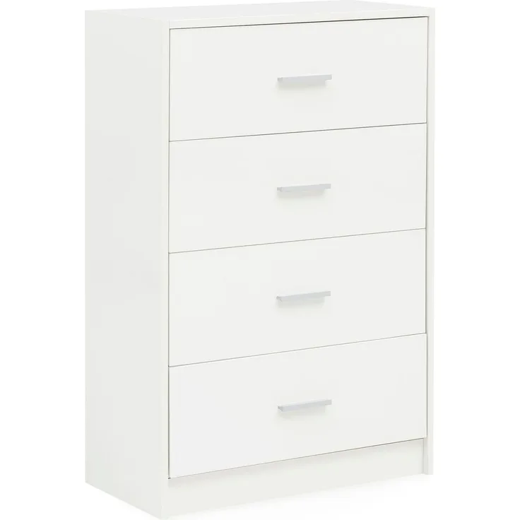 Sideboard WL5.864 Weiß Hochglanz 60x90x30cm Holz Modern Schubladenkommode Esszimmer