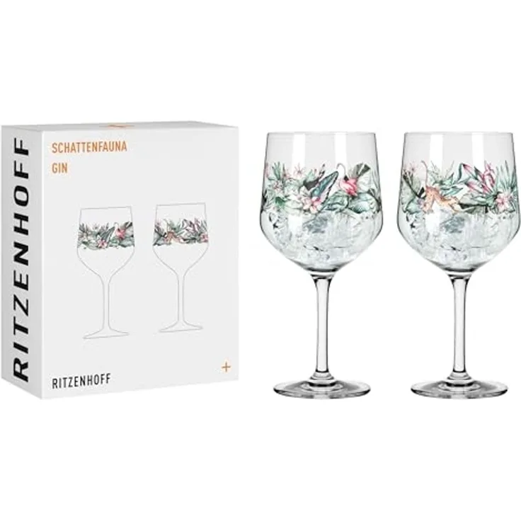 Ritzenhoff 3691003 Gin Kelch 2er-Set #5, #6 SCHATTENFAUNA RDT 2024