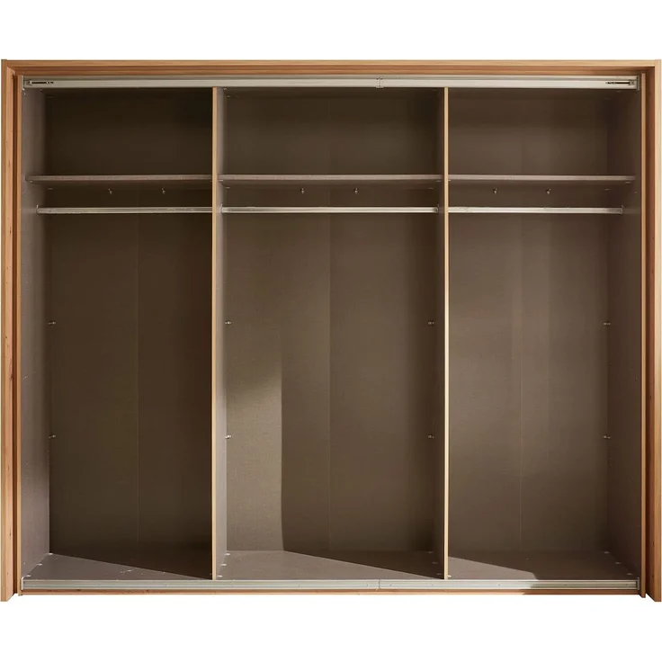Schiebetürenschrank LIV'IN Simada, Holzwerkstoff, Grün, 270 x 226 x 60 cm – Bild 3