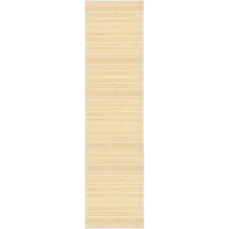 vidaXL Teppich Bambus 80x300 cm Natur 247199
