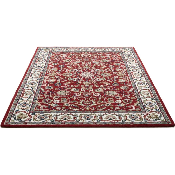 THEKO Wollteppich Royal Orient Isfahan, rechteckig, Höhe: 14 mm, handgetuftet, Orient-Optik, reine Wolle