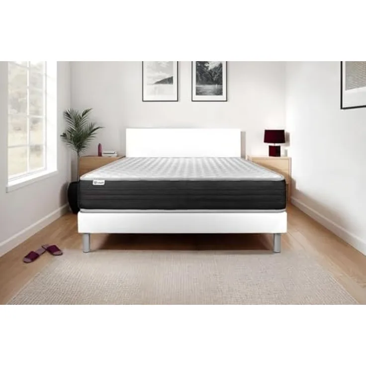 VITALMEMO ONE matratze 160x200 cm, Memory-Schaum, Härtegrad 4, Höhe : 24 cm, 3 Komfortzonen