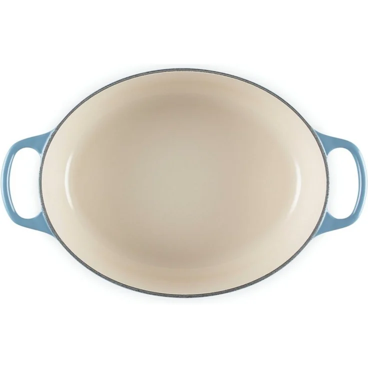LE CREUSET Bräter Gusseisen-Bräter mit Deckel, Oval – Bild 3