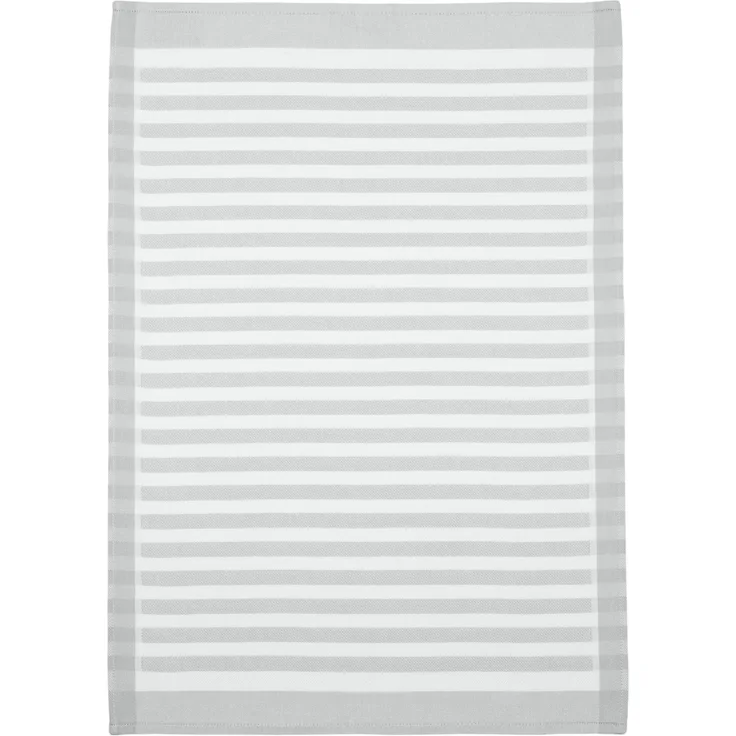 ROSS Geschirrtuch SUPERIOR STREIFEN BL 50x70 cm silber