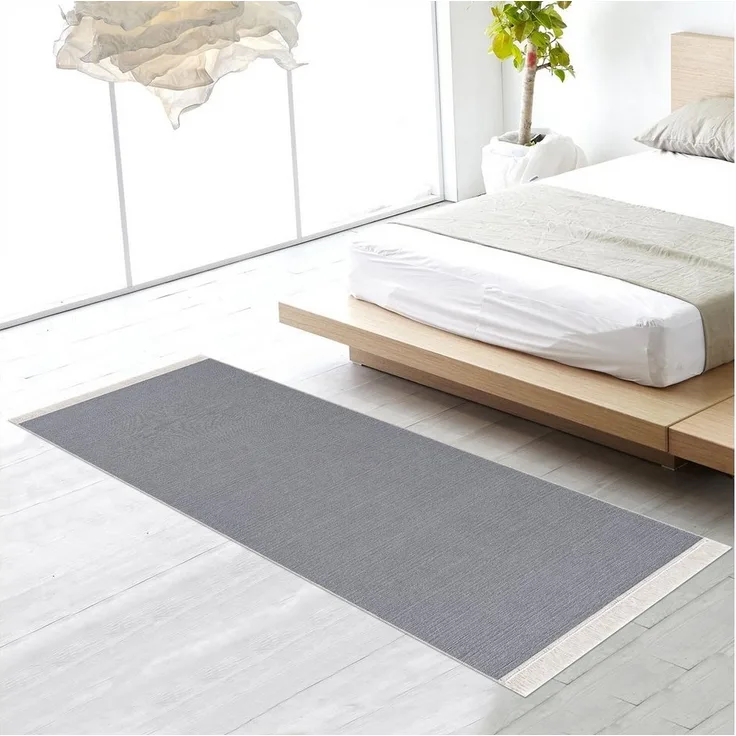 Jimri Teppich Kelim Teppich Wohnzimmer Schlafzimmer Küche, Badezimmer Läufer Flur, Rechteckig, Wendeteppich