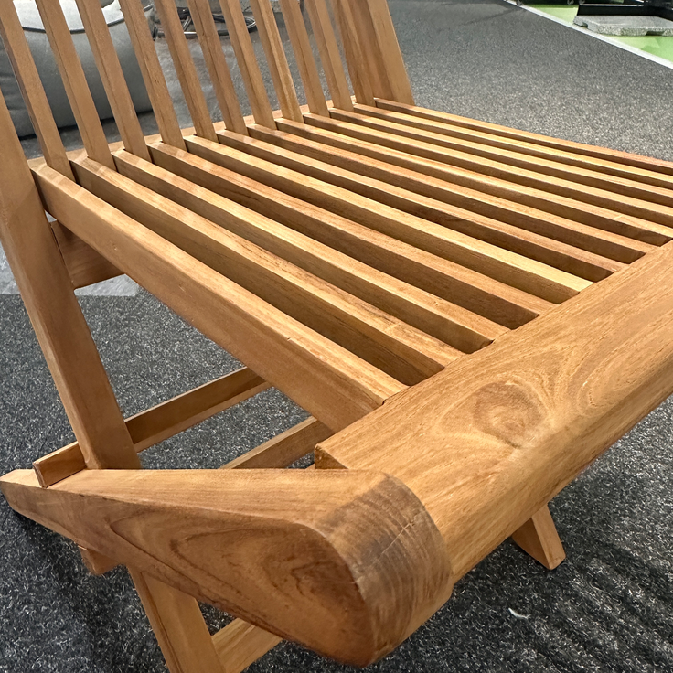 RIVA Klappstuhl Teakholz – Bild 4