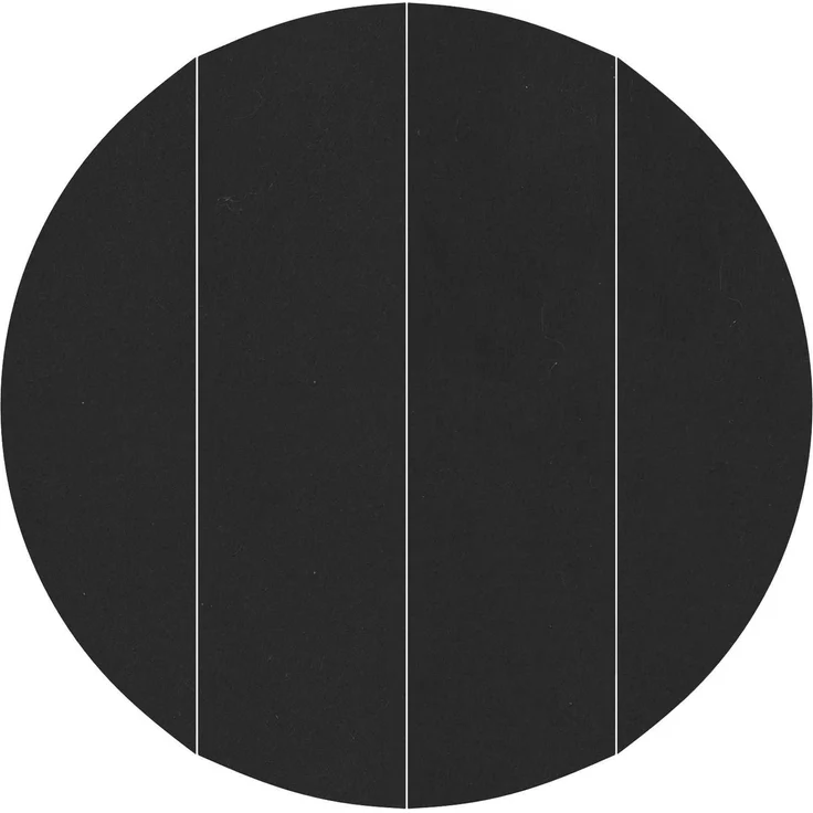 vidaXL Bodenfolie für Pools Ø 428 cm (2 mm) Rund Vliesstoff Schwarz 42009116 – Bild 2