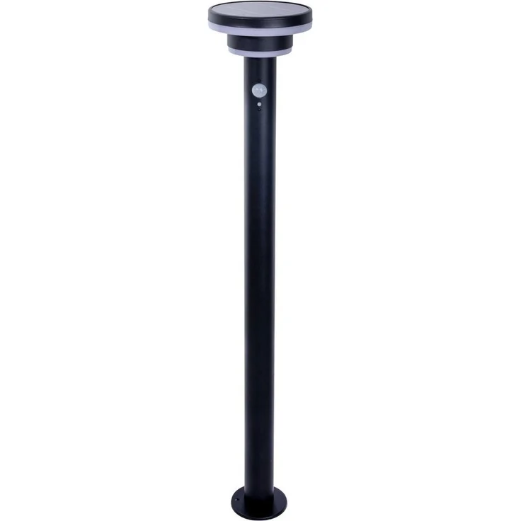 näve LED Solarleuchte Nora, Bewegungsmelder, LED fest integriert, Warmweiß, inkl. Bewegungsmelder, stufenweise dimmbar, H: 86cm, mit Erdspieß – Bild 2