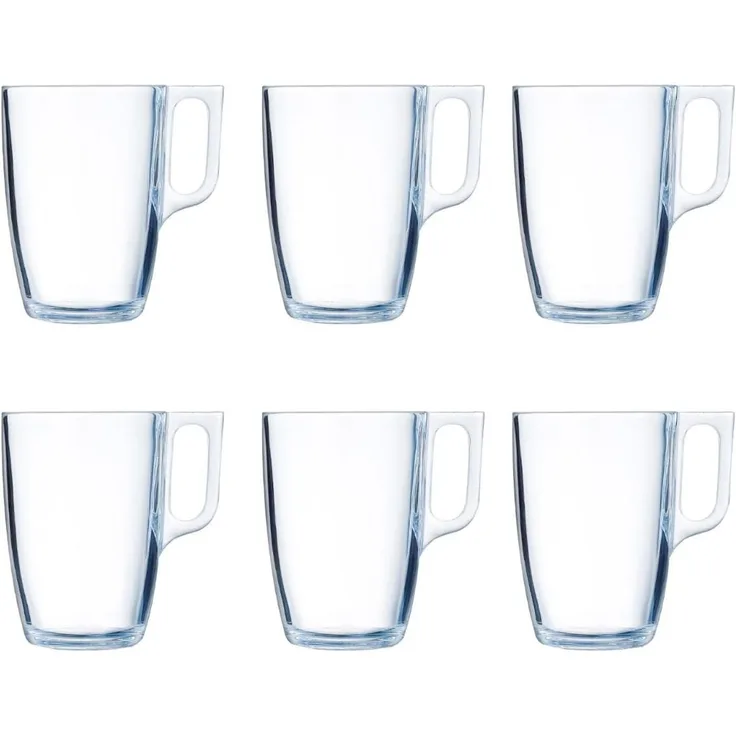 Tassensatz Luminarc Nuevo (6 pcs) Durchsichtig Glas 400 ml (6 Stücke) Default Title