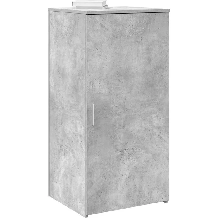 vidaXL Lagerschrank Betongrau 50x45x103,5 cm Holzwerkstoff 859045 – Bild 1