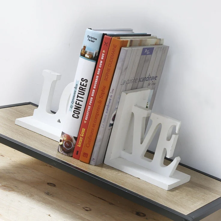 Casâme Moderne Konsole mit 2 Regalebenen im Eiche Dekor L120cm - Holzdekor Eiche – Bild 5