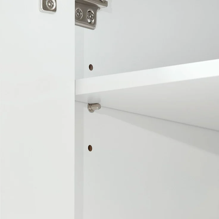 SoBuy FSB97-WN Schuhschrank, MDF, Lackiert, Weiß, 60 x 85 x 34 cm – Bild 8