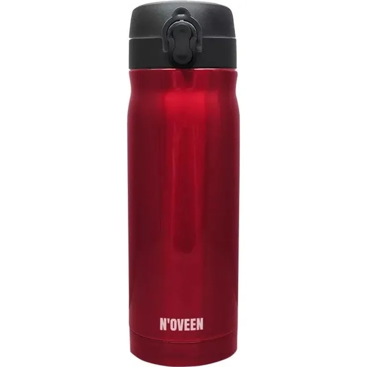 NOVEEN Thermosflasche 400 ml TB825 Rot glänzend