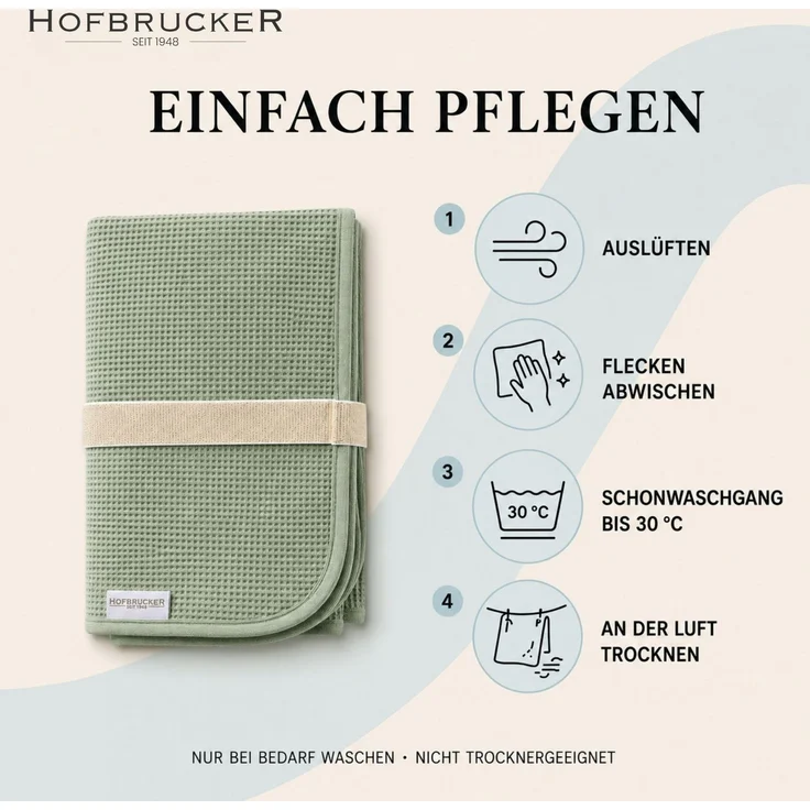 Hofbrucker® Windeltasche, Wickeltasche mit Wickelunterlage für unterwegs, faltbare Wickelclutch mit Organizer für Windeln & Feuchttücher, Abwischbar, Must Have für die Baby Erstausstattung (Salbei) – Bild 8