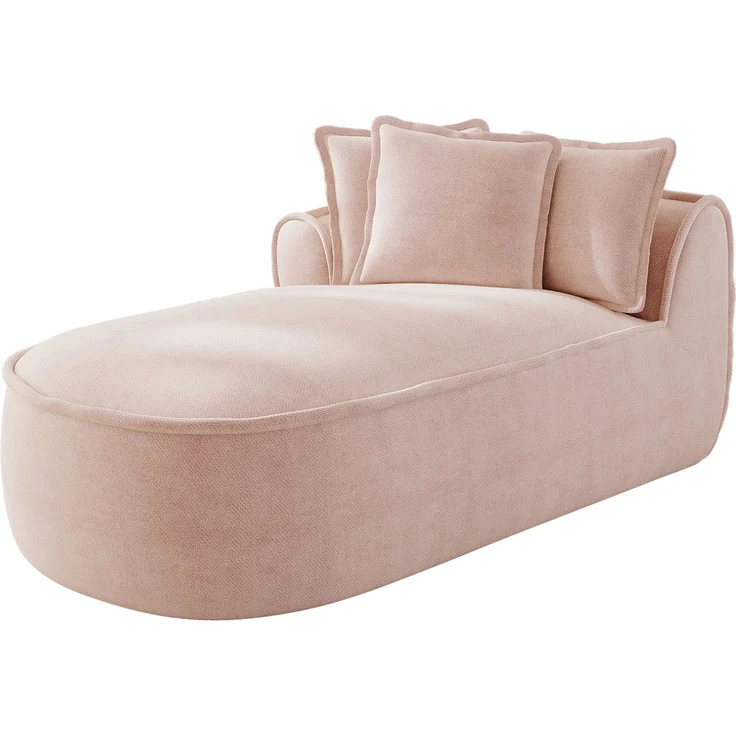 ZUBALIYA SchlafSofa mit Chenille - Bezug, mit breiten Armlehnen, mit Schaumstoffpolsterung, aus Chenille, für Wohnzimmer und Apartments – Bild 6